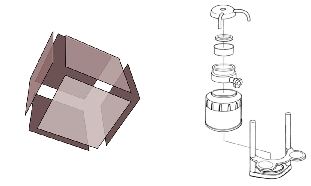 Which assembles faster, when they are covered with magnets and shaken?